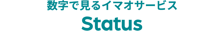 数字で見るイマオサービス